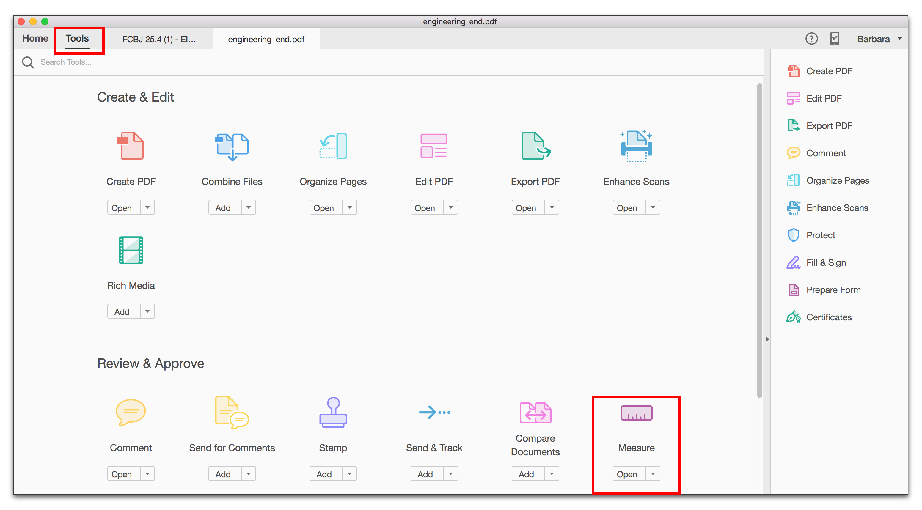 Adobe Acrobat DC Measuring Tool Rocky Mountain Training