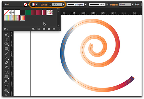 Adobe Illustrator Cs6 Gradients On Strokes Finally Rocky Mountain Training