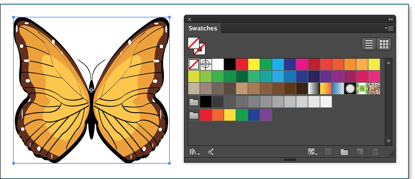 Как покрасить в иллюстраторе. Адоб иллюстратор палитра цветов. Палитра цветов для иллюстратора. Палитра цвет в иллюстраторе. Swatches в иллюстраторе.
