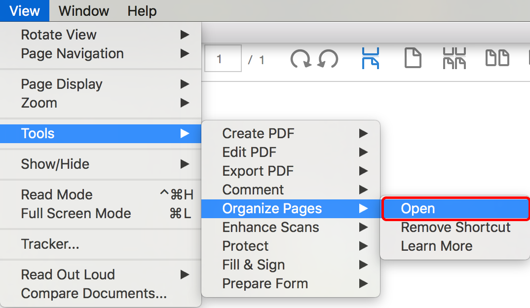 how to create a bookmark in adobe reader